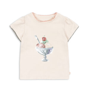 Konges Slojd - Famo Puff T-Shirt - Buttercream