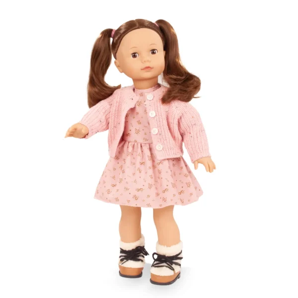 Götz - Precious Day, "Elisabeth Millefleur", bruin haar, slaapogen, 46 cm