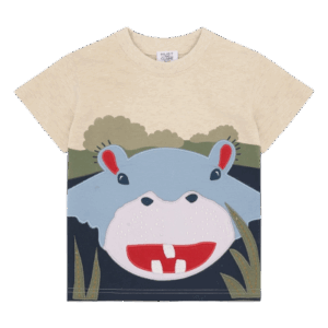 Hust & Claire - Anton Hippo T-Shirt - Wheat Melange