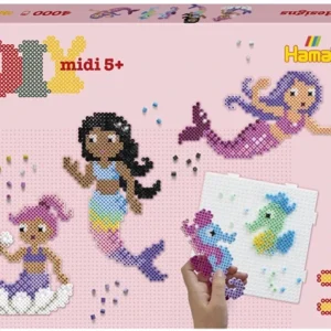 Hama - Strijkkralenset Zeemeerminnen (4000)