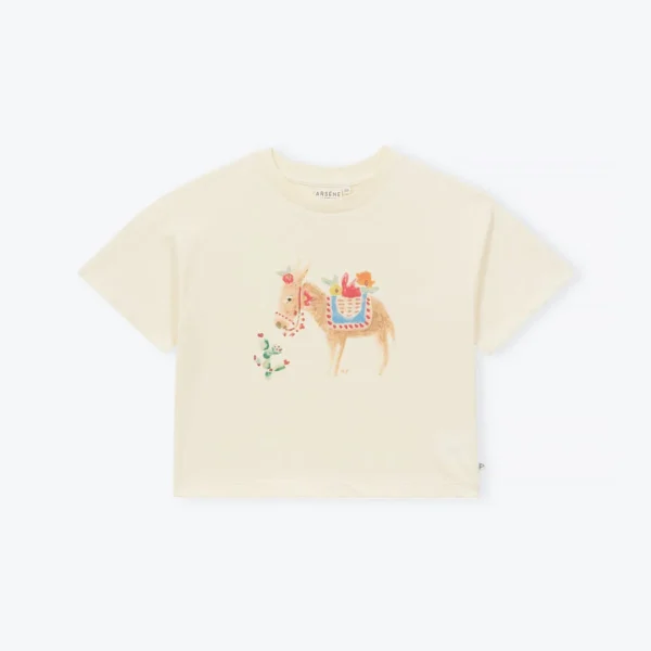 Arsène et les Pipelettes - T-Shirt Bebe Petit Ane