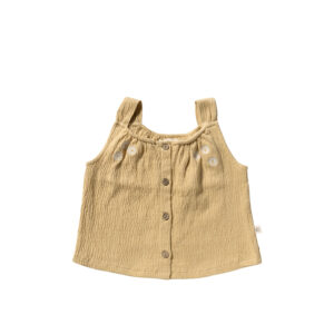 Your Wishes - Wavy - Button Top Desert Dust -