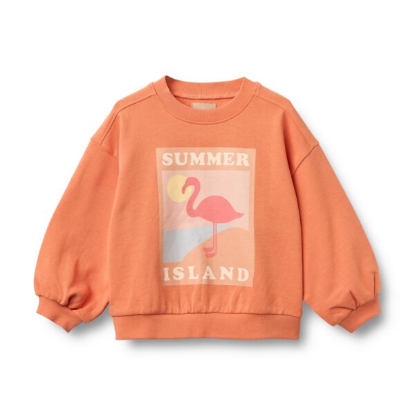 Wheat - Sweatshirt L/S Eliza  - Sunkissed Orange