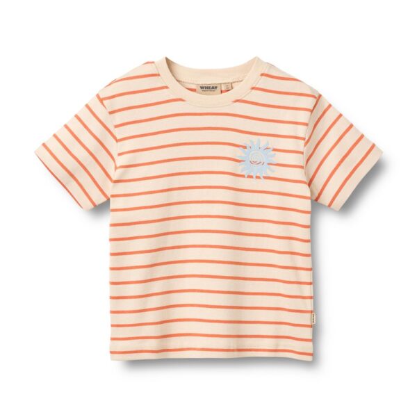 Wheat - T-Shirt Jay  - Orange Stripe