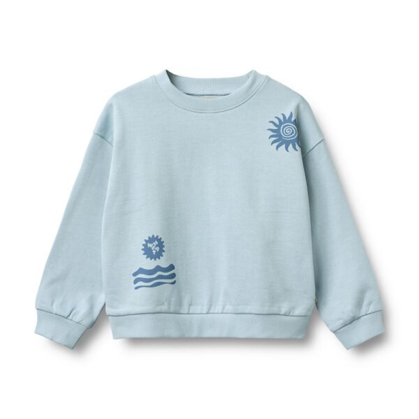 Wheat - Sweatshirt L/S Casey  - Summer Sky