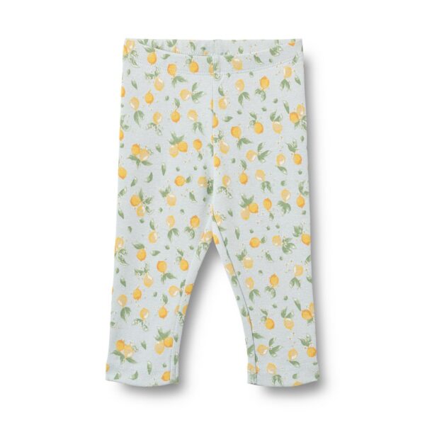Wheat - Jersey Leggings Jules  - Summer Blue Citrus