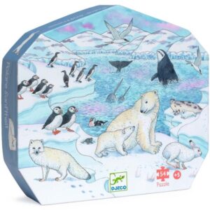 Djeco - Puzzel - Zachte poolwereld - 54 stuks