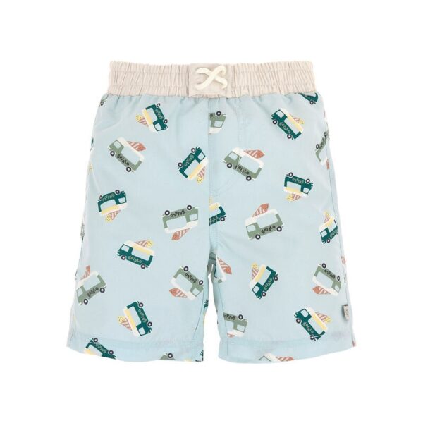 Lassig - Zwembroek met zwemluier Ice Cream Truck Illusion Blue