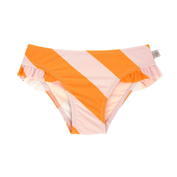 Lassig - Bikinibroekje Stripes Pale Pink/Orange