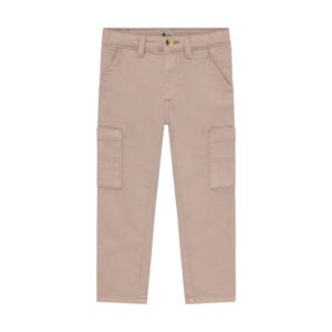 Daily7 Straight Cargo Structure broek in beige met zijzakken