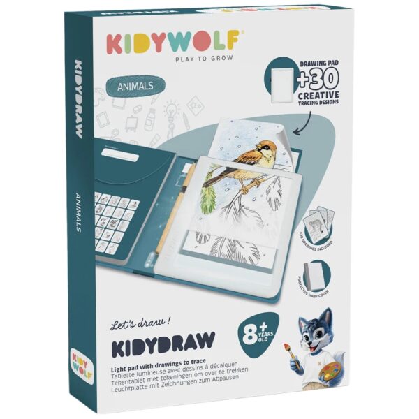 Kidywolf - Kidydraw pad 8+ - Dieren