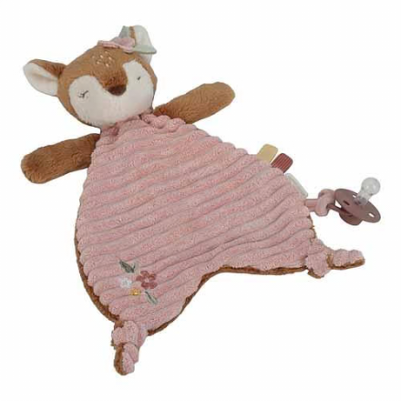 Little Dutch - Knuffeldoekje knuffel Hert - Roze - Fairy Garden