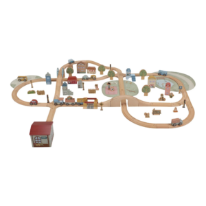 Little Dutch - Houten treinbaan – XL