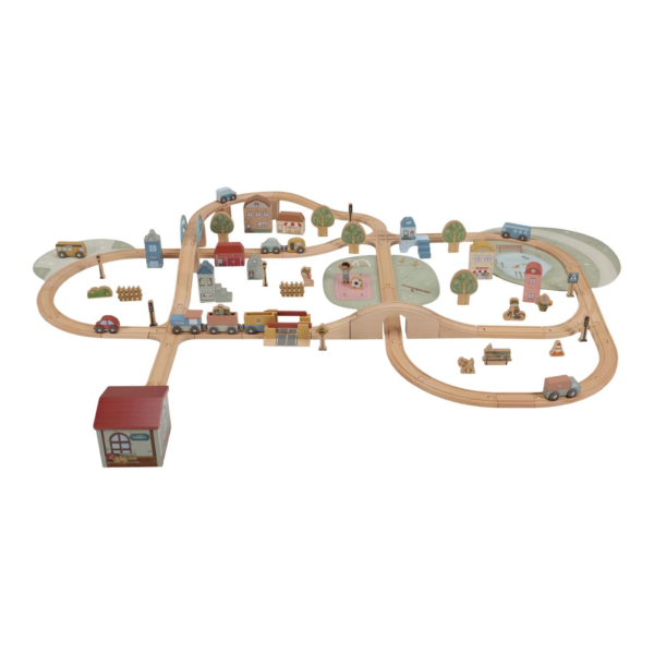 Little Dutch - Houten treinbaan – XL