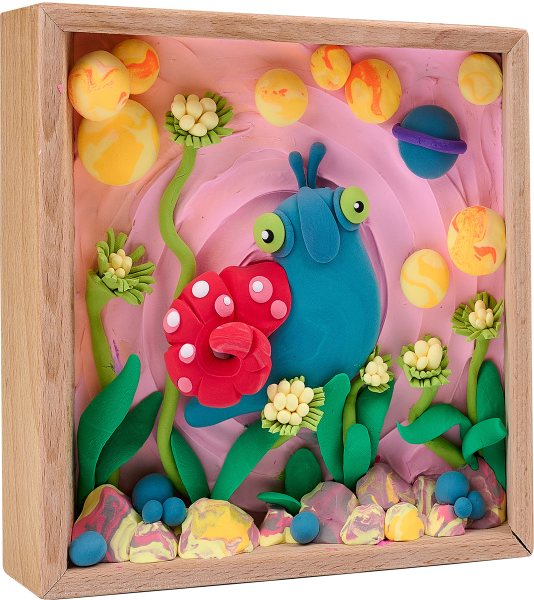 OKTO Sensory Art - Wood&Craft kleine wereld - Slak