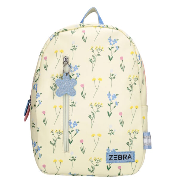 Zebra Trends Saar Rugzak Crème bloemen