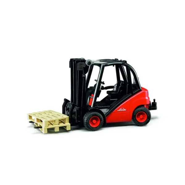Bruder - Linde vorkheftruck H30D met twee pallets