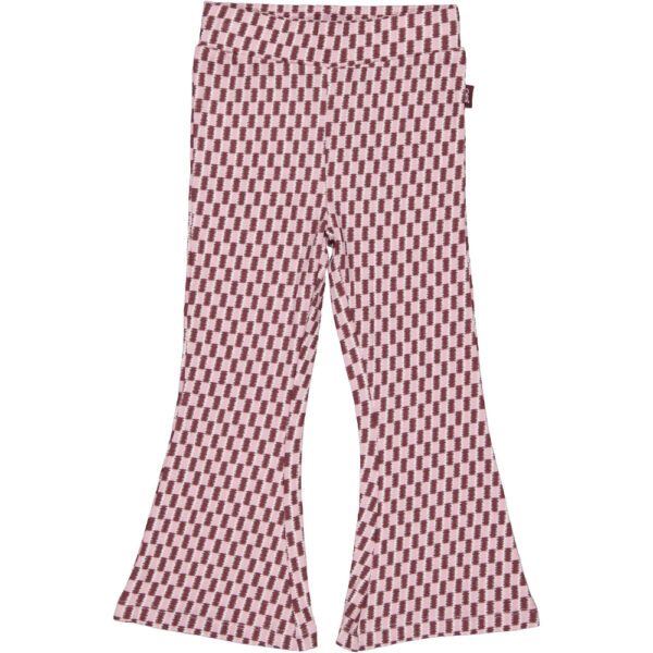 QPI - Flared pants Grisella - Purple Graphic