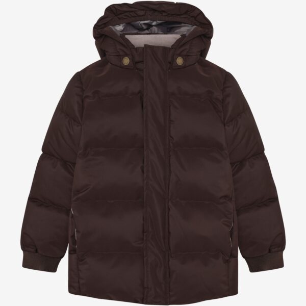 EnFant winterjas jacket quild solid - Coffee Bean