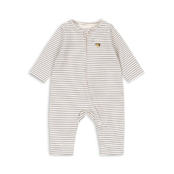 Konges Slojd - Basic Zip Onesie Gots Stripe como